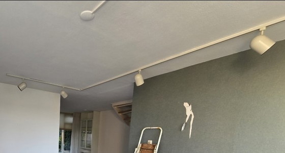 Image 1 of 6 projecteurs rétro Hoffmeister avec système de rails