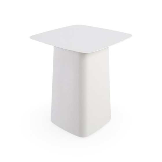 Image 1 of 2 mesas auxiliares de metal Vitra, mesas de centro Ronan Erwan Bouroullec blancas1