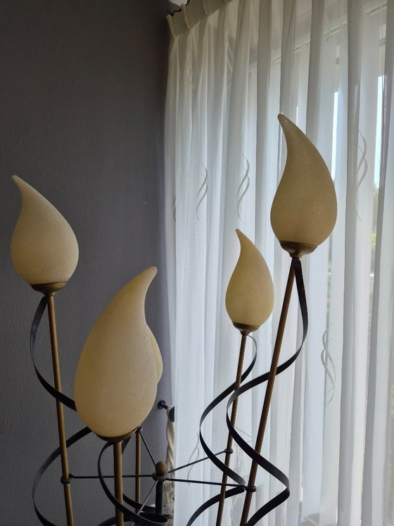 Vintage Lamp – Tarallo, Vloerlampen, Glass, Metal (photo 2 of 5)
