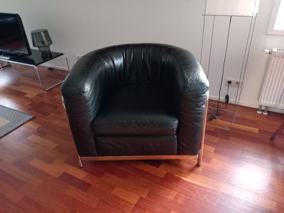 Image 1 of 1x three-seater sofa and 1x armchair Zanotte Onda