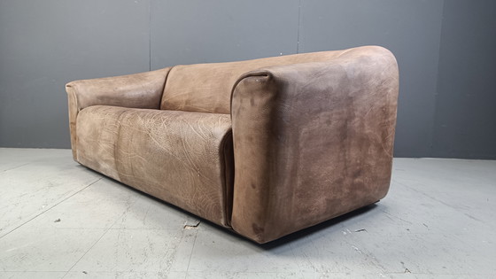 Image 1 of Gorgeous Brown Leather DS47 Sofa from De Sede