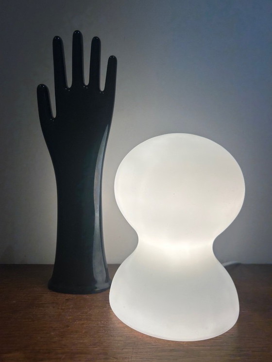 Image 1 of Habitat opaline lamp 1980/90