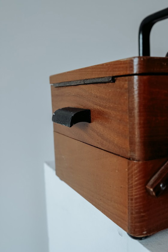 Scatola portaoggetti in legno vintage – Oggetti decorativi, Wood (photo 5 of 7)