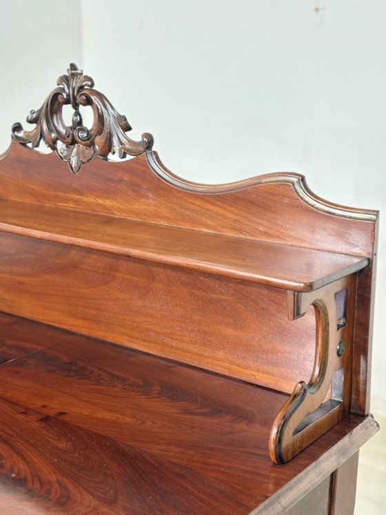 Image 1 of Beautiful antique Gründerzeit desk, office table, circa 1880