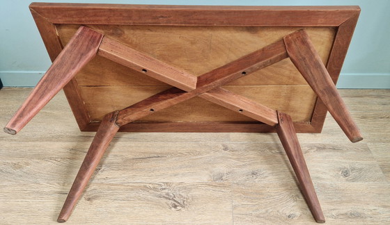 Image 1 of Scandinavian style coffee table - Rosewood - 1950s period