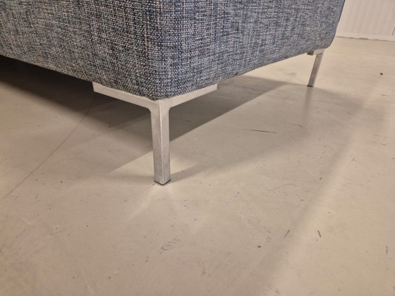 Image 1 of Montel Fresh – Ecksofa – Grau-Blau – Stoff – Design