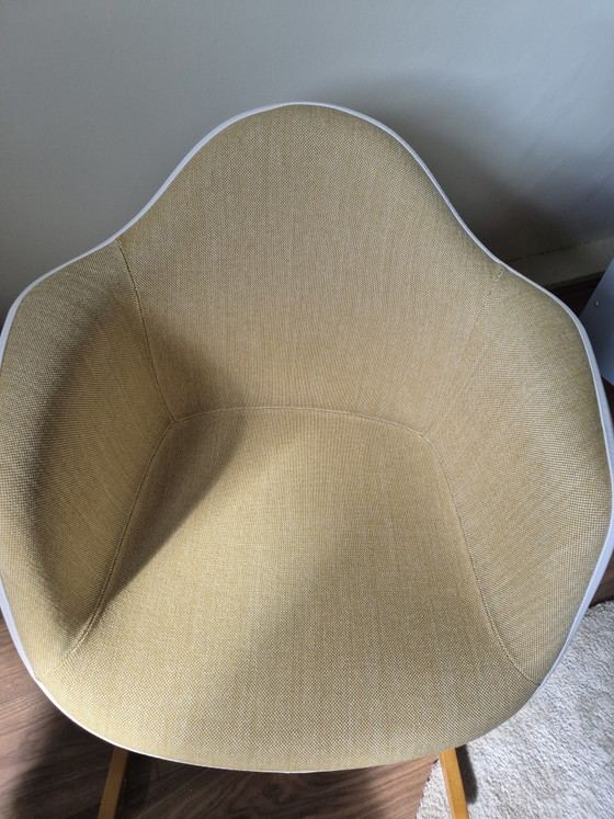 Vitra RAR Rocking chair, Jaune Moutarde – Chrome, Wool (photo 6 of 9)
