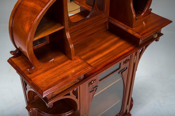 Image 1 of  Mobiletto Art Nouveau con specchio, 1890