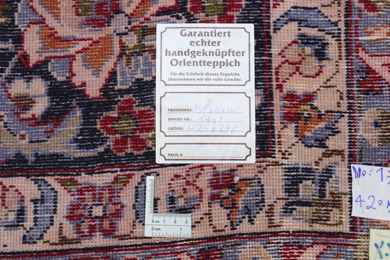 Image 1 of Original Hand-Knotted Persian Carpet Isfahan 426 X 296 Cm Very Top Condition Fine