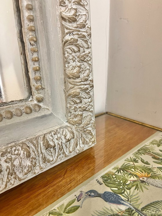 Image 1 of Antieke kuifspiegel 121x78cm