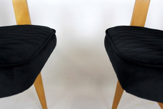 Image 1 of Restored Set of Model 366 Armchairs by Józef Chierowski, Poland, 1960s