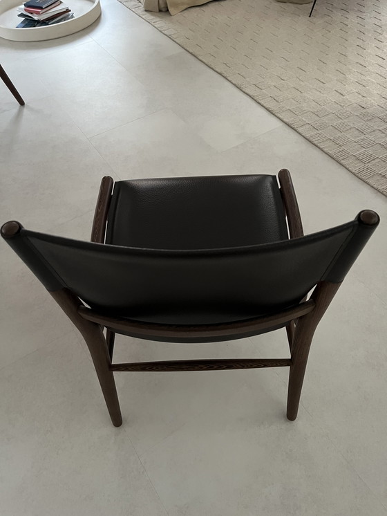 Image 1 of 5x B&B Italia Jens eetkamerstoelen bruin