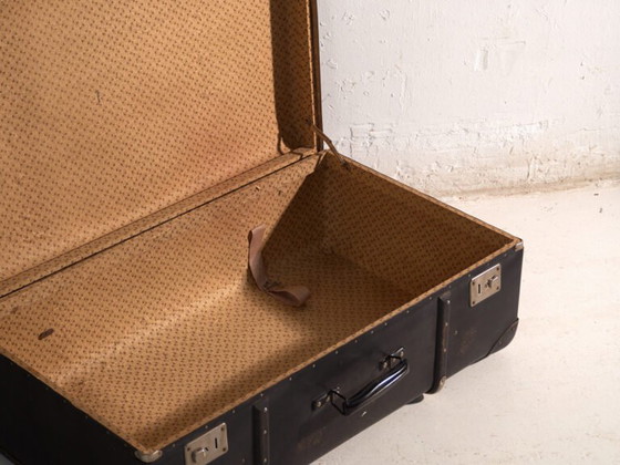 Antique WICO travel trunk in vulcanised fibre – Germany, circa 1930 – Travel bags, Metal, Art Deco (photo 33 of 40)