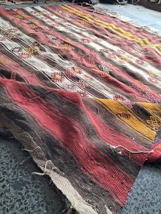 Image 1 of Kilim turco tessuto a mano 210x180cm