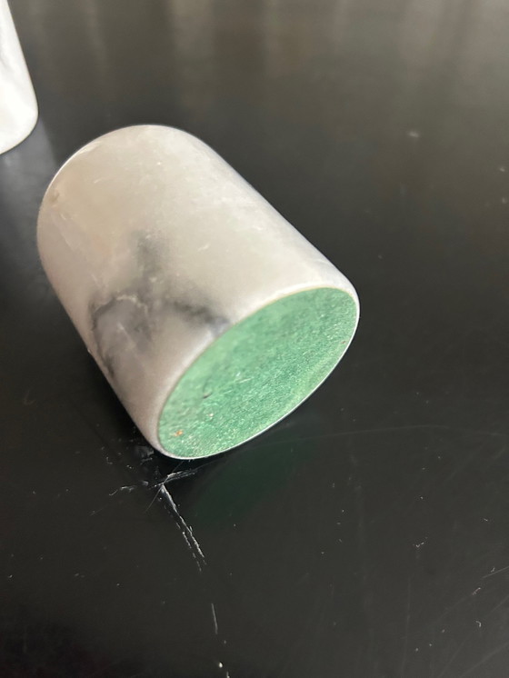 Image 1 of par de candelabros de mármol 