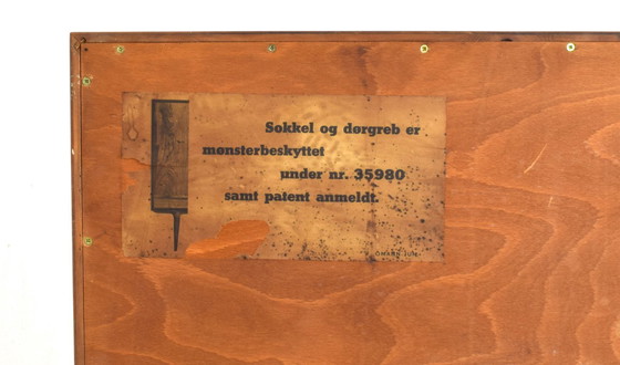 Image 1 of Credenza nr. 13 Mid-Century in teak di Gunni Omann per Omann Jun, Danimarca, anni '60.