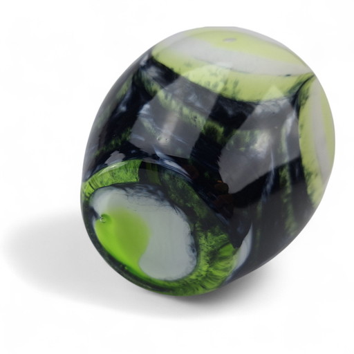 Opal glass vase by Carlo Moretti Italy 70s Pop Art Design