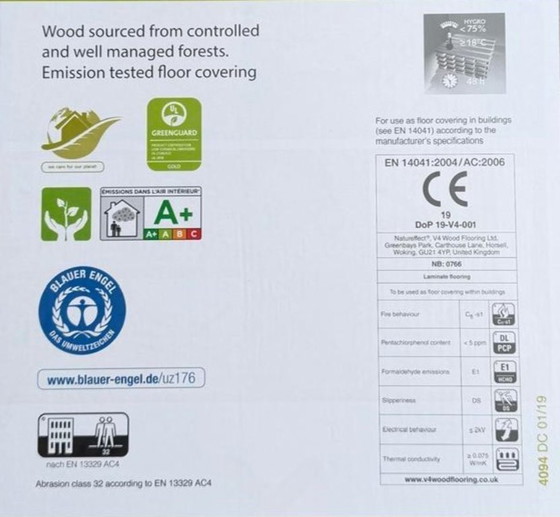 Image 1 of Revestimiento de suelo efecto naturaleza 95 m2