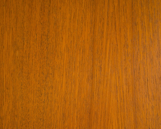 Image 1 of Teak highboard with fluted doors, 60s