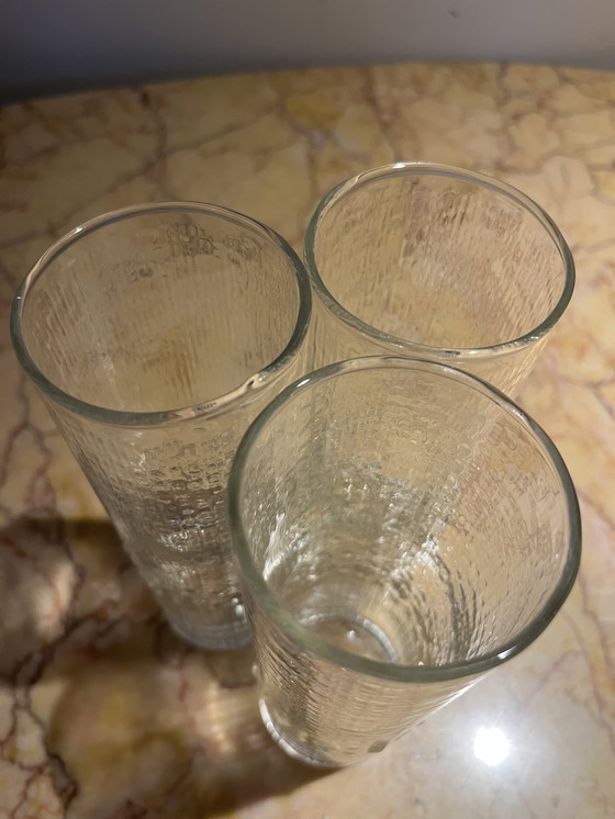 Image 1 of Set/3 Mesi Tapio Wirkkala Finland glazen 