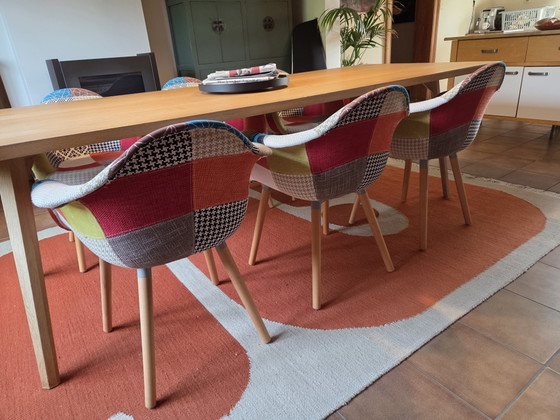 Set of 6 multicolored Norrwood Dining chairs – Textile (photo 7 of 15)