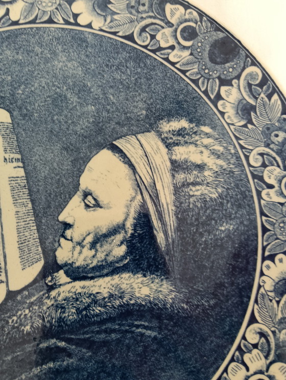 Image 1 of Delfst blauwe borden 