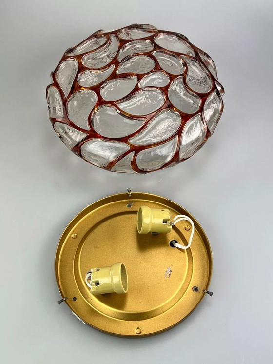 Image 1 of Lampe des années 60 70 Lampe murale Wall Lamp Hillebrand Space Age Design