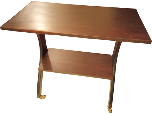 Teak double-level sideboard