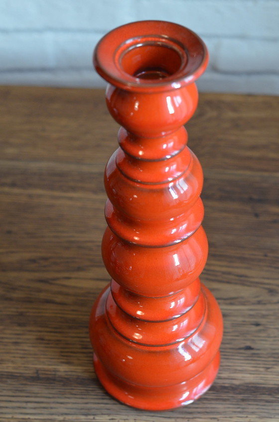 Image 1 of Großer Keramik Kerzenständer Space Age 70er Jahre