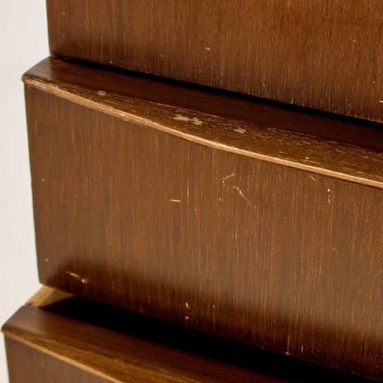 Image 1 of Cassettiera in teak MK11147 con sei cassetti