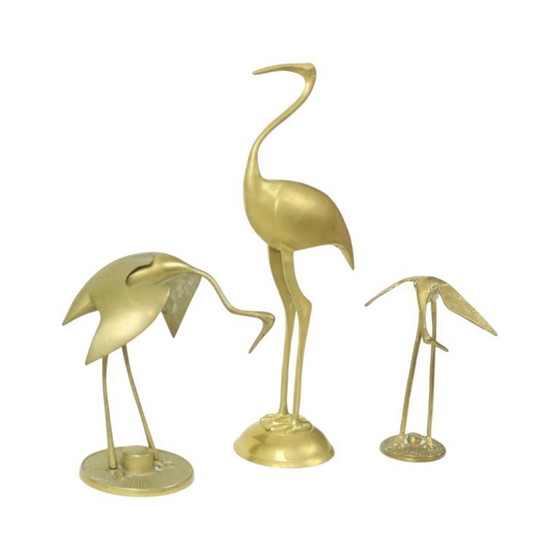 Image 1 of Gru in ottone Hollywood Regency