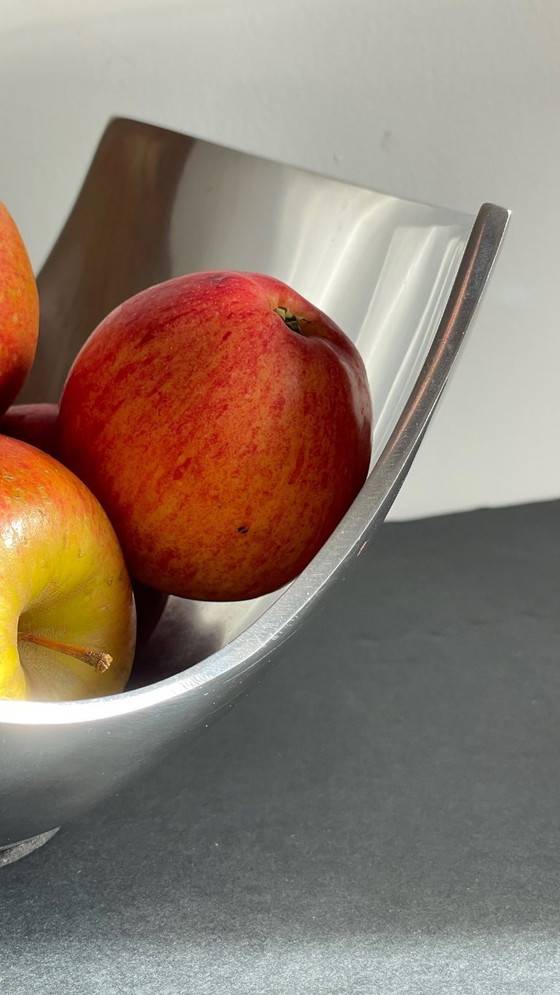 Image 1 of COUPE à Fruits Métal Poli VINTAGE