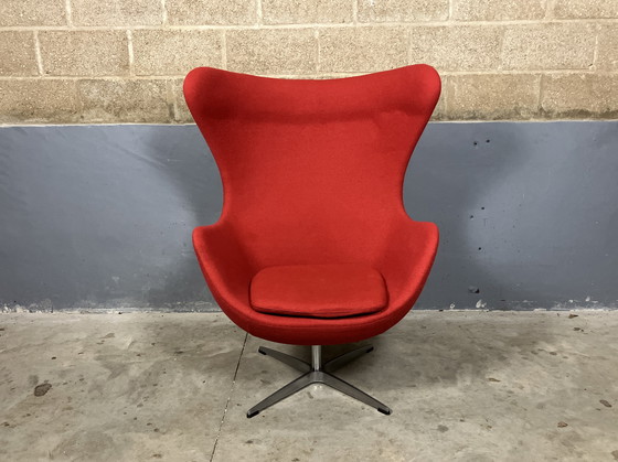 Image 1 of Design Egg Chair Replica Red