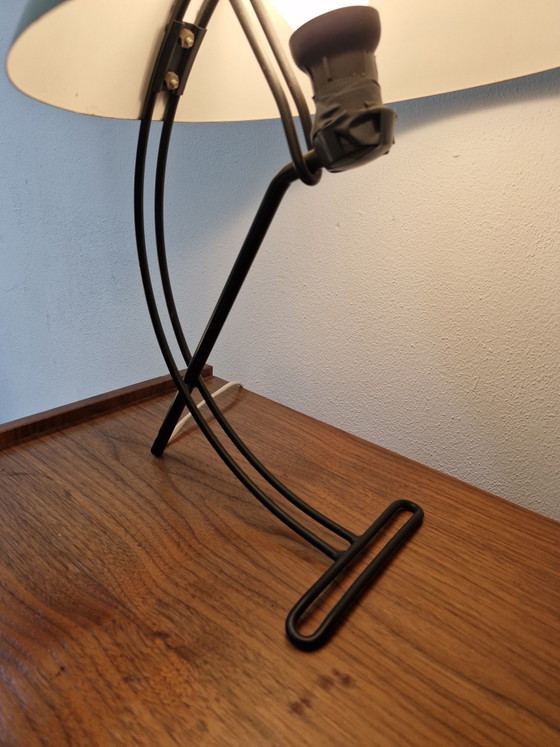 Lampe de bureau Vintage Philips NB100 – Louis Kalff – Années 50 – Metal (photo 14 of 15)
