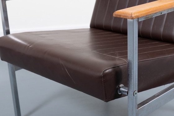 Image 1 of Anni '60 Coppia di poltrone architettoniche di design italiano