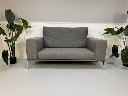 Sofá de diseño Cassina Moov de 2 plazas gris