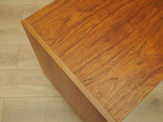 Image 1 of Teakholzschrank, dänisches Design, 1970er Jahre, hergestellt in Dänemark