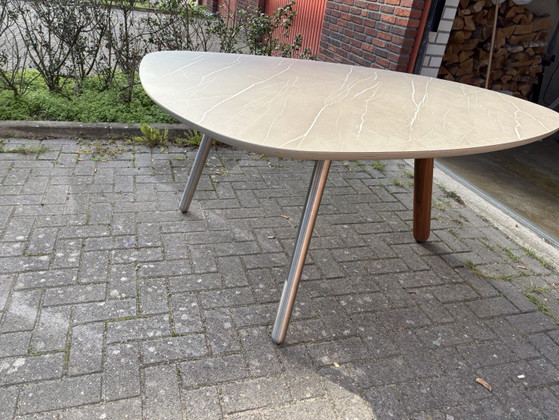Design Esstisch Circlips - Marmoroptik HPL-Platte., Castelijn, Esstische, Andere, Grau (Foto 3 von 12)