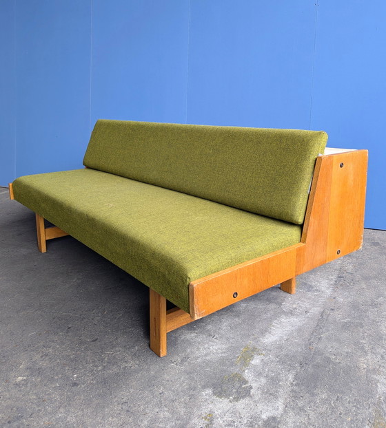 Image 1 of Divano letto vintage danese modello GE-258 di Hans Wegner.