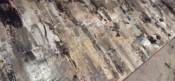 Image 1 of Kunstwerk 90x70 cm  incl. baklijst