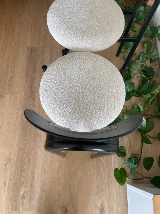 Image 1 of 2x Postmoderne Esszimmerstühle