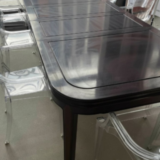 Image 1 of Long dining table, rosewood