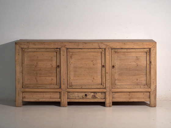 Large antique sideboard with three doors (c.1900) #38 (photo 32 of 40)