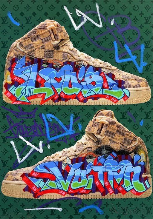 GOLDEN BOY - LV - Tableau d'artiste dans cadre photo