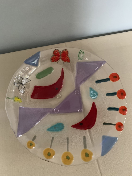 Image 1 of Glass design bowl glass art Greet Soppe Netherlands