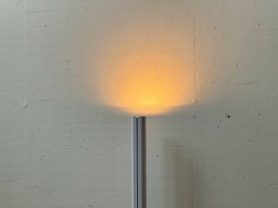 Image 1 of Megaron floor lamp in white by Gianfranco Frattini for Artemide, 1970s