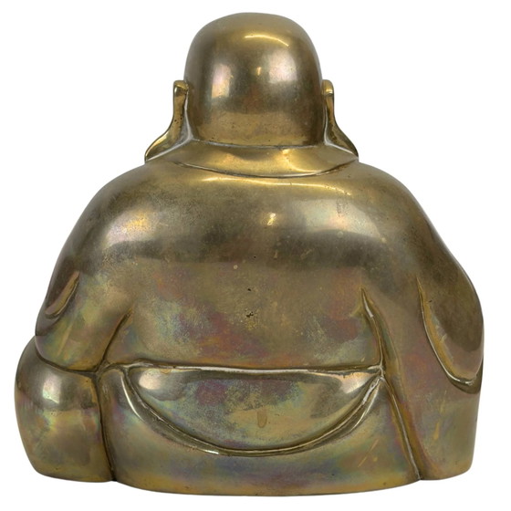 Budai de bronce antiguo — Finales de la dinastía Qing (circa 1880–1912) – Esculturas, Bronze, Brass (photo 5 of 11)