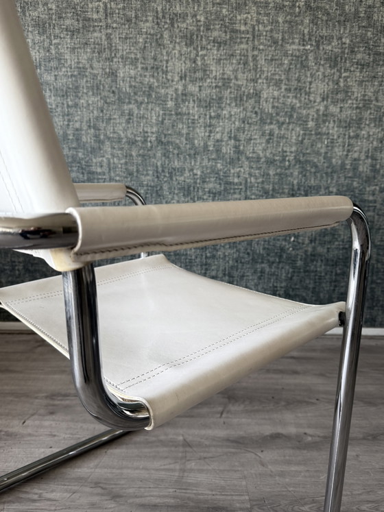 Image 1 of 6x Vintage Mart Stam S34 Chairs by Linea Veam, Italy, ca80s