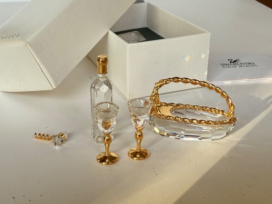 Image 1 of Swarovski Miniatur-Weinset