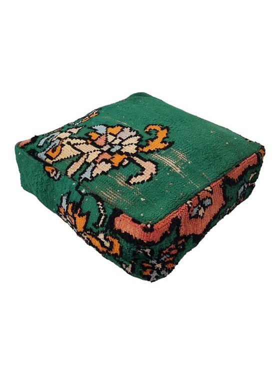 Image 1 of pouf berbère, coussin de siège vintage